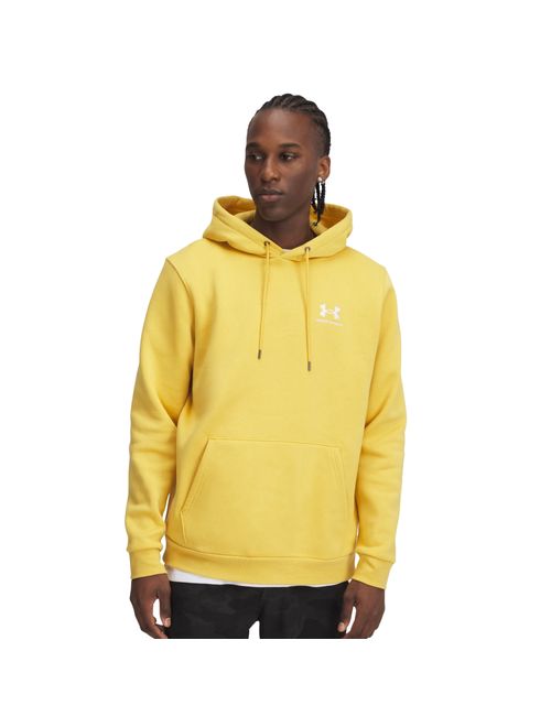 Blusão Under Armour Essential Icon Fleece Masculino - Amarelo