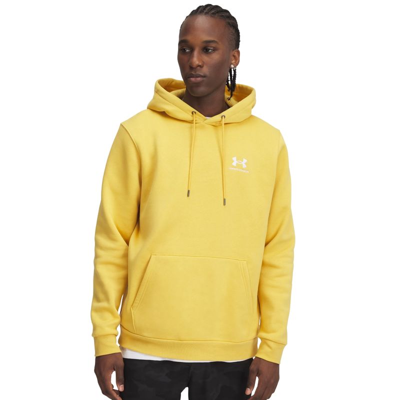 blusao-under-armour-essential-icon-fleece-masculino-amarelo