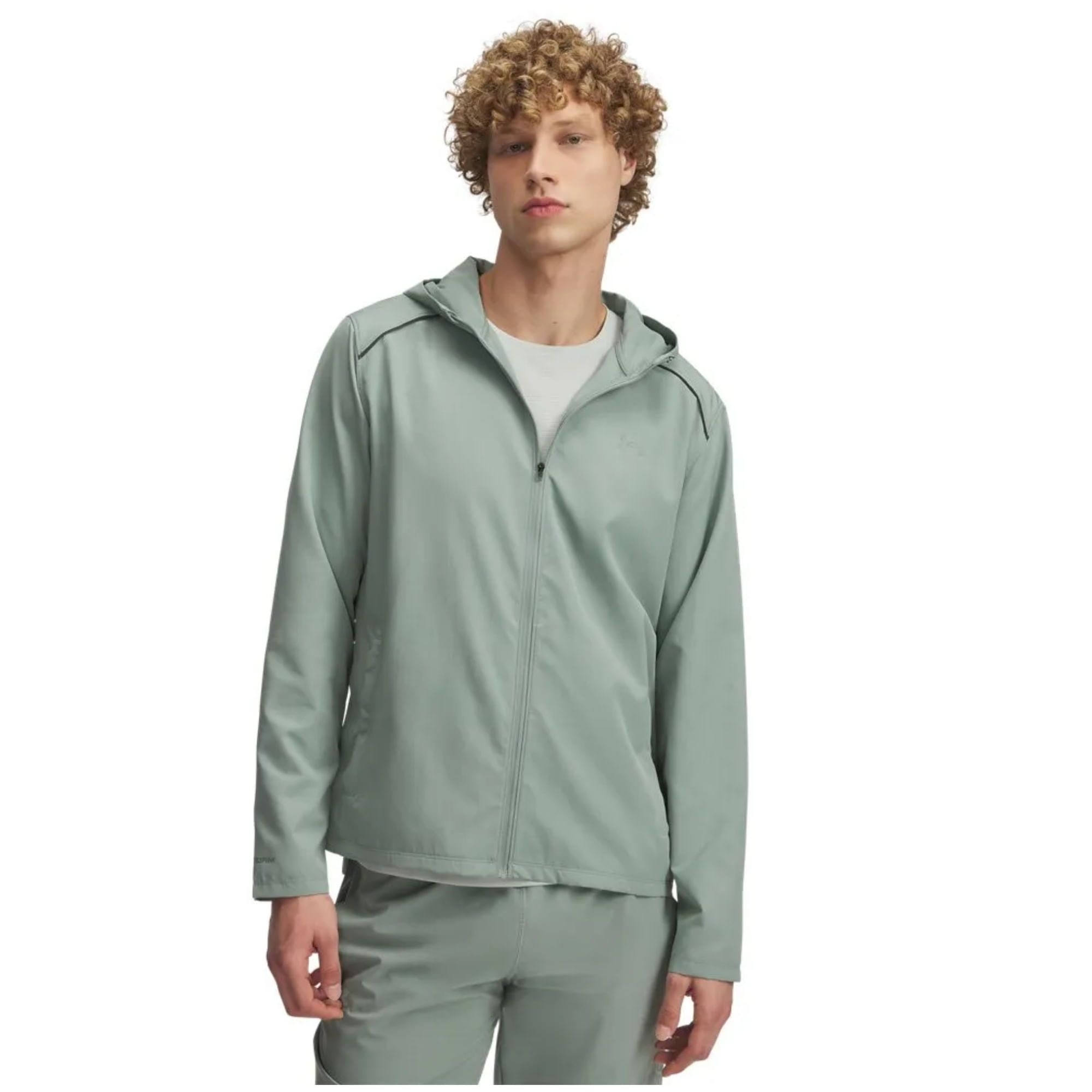 Jaqueta Under Armour Launch Hooded Masculina - Verde