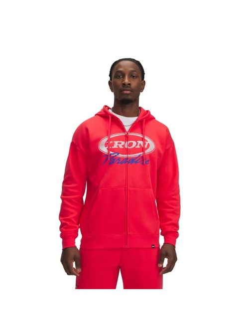Blusão Under Armour Project Rock Icon Fleece Masculino - Vermelho
