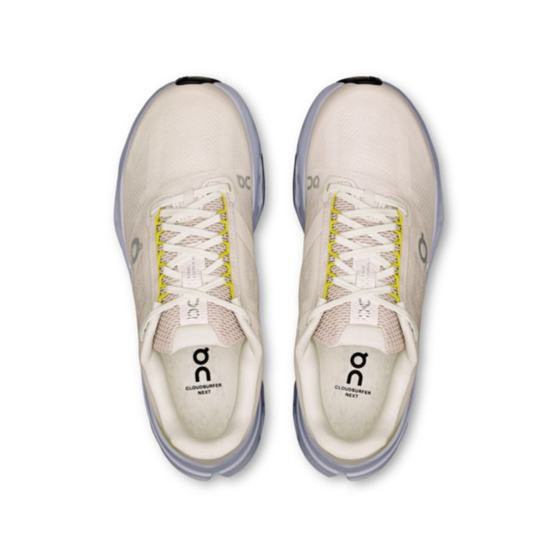 tenis-on-running-cloudsurfer-next-feminino-marfim-prata