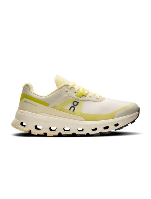 Tênis On Running Cloudvista 2 Feminino - Branco/Amarelo