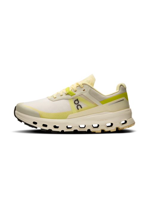 Tênis On Running Cloudvista 2 Feminino - Branco/Amarelo