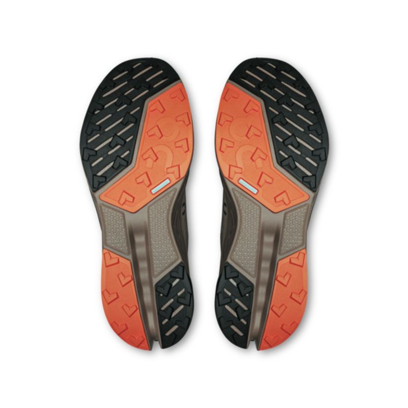 tenis-on-running-cloudsurfer-trail-ii-masculino-cinza-laranja