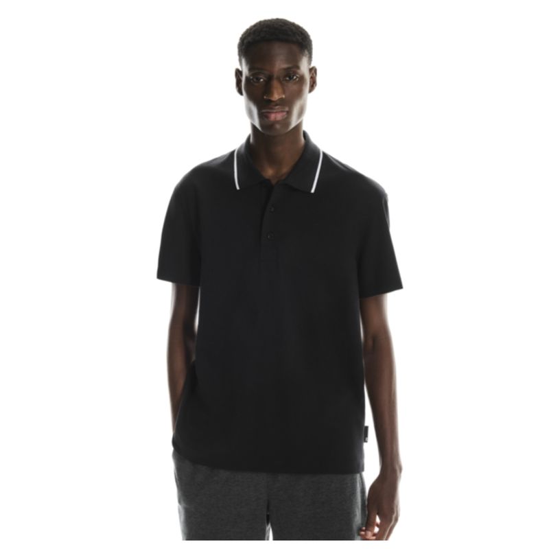 camisa-polo-on-running-courtside-masculina-preta