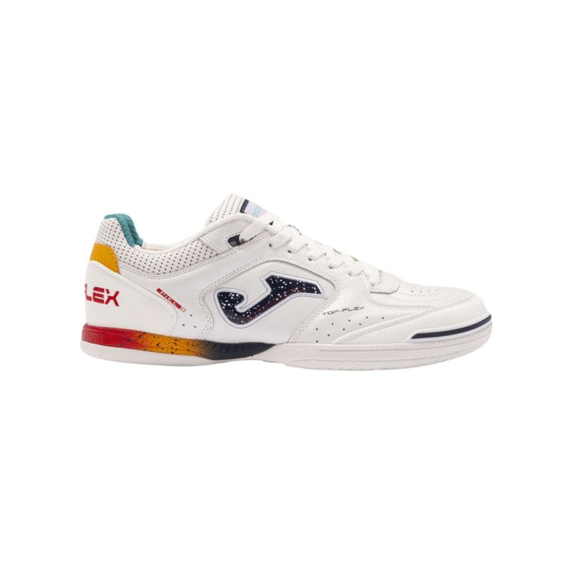 chuteira-futsal-joma-top-flex-masculina-branca