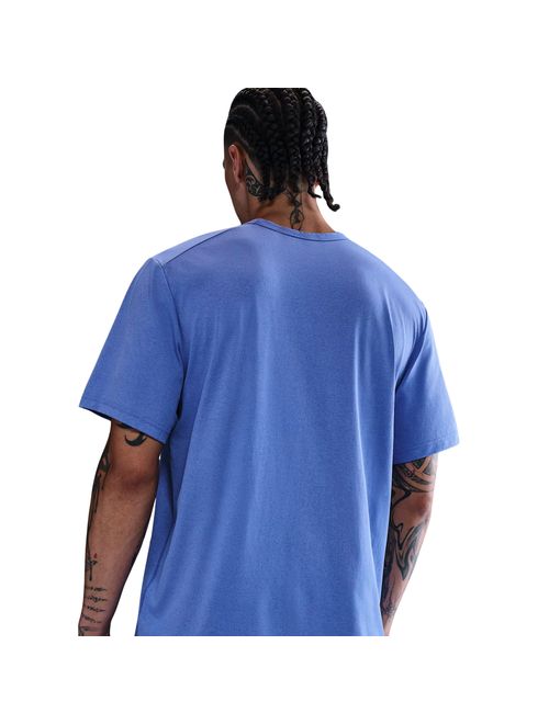 Camiseta Nike Uv Hyverse Masculina - Azul