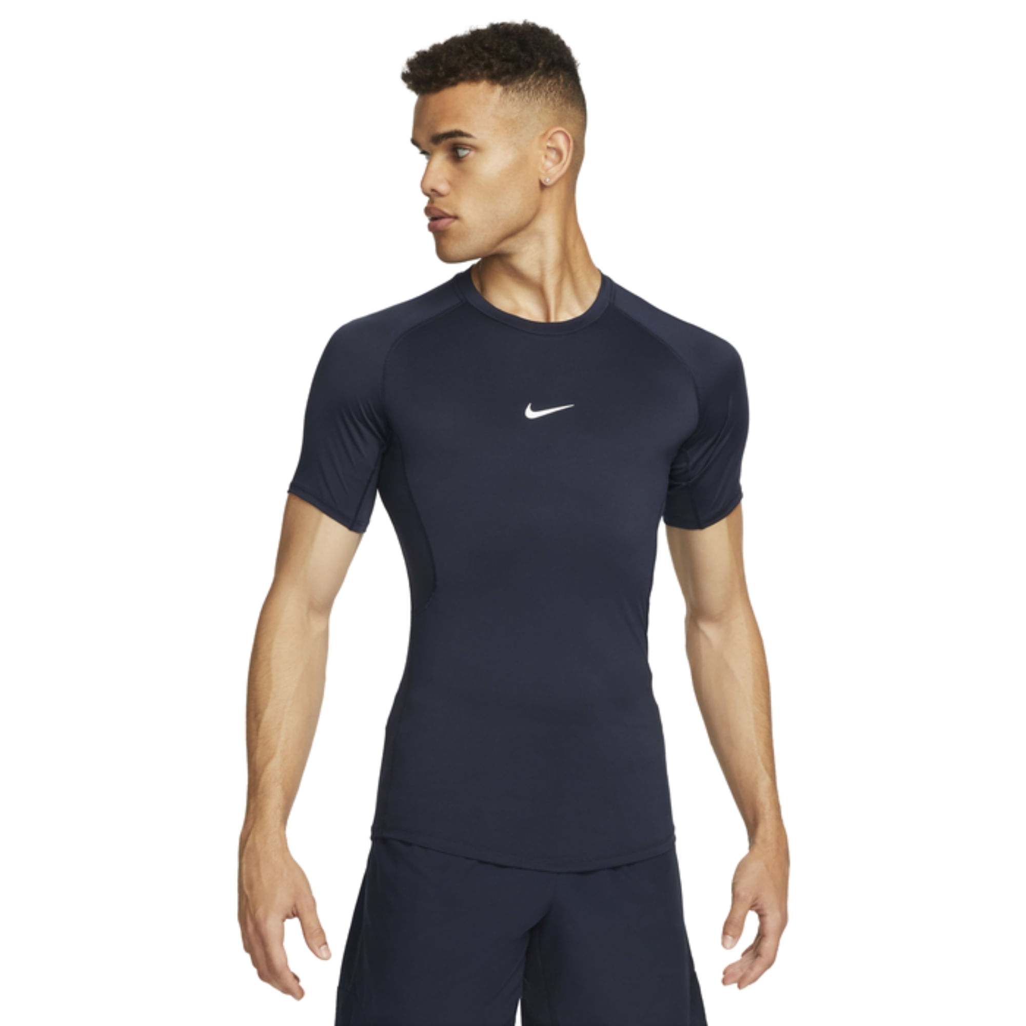 Camiseta Nike Pro Tight Dri-Fit Masculina - Marinho