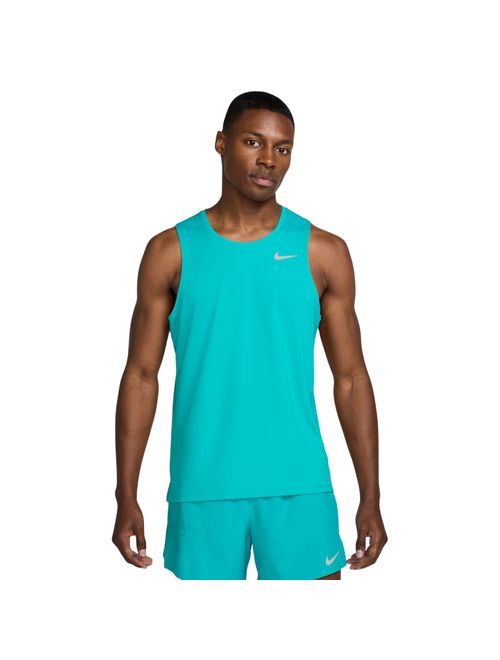 Regata Nike Dri-Fit Miler Tank Masculina - Verde