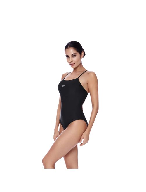Maiô Speedo Skinny Feminino - Preto
