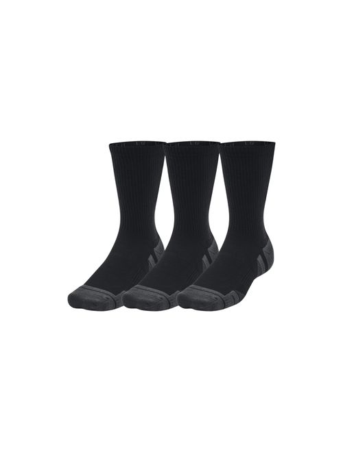 Kit Meia Under Armour Cano Alto Performance Tech 3Pares Unissex - Preta