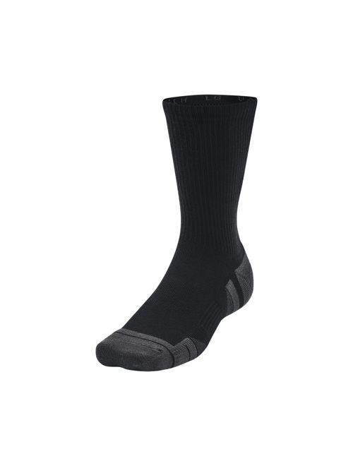 Kit Meia Under Armour Cano Alto Performance Tech 3Pares Unissex - Preta