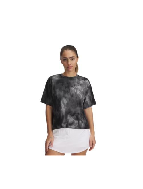 Camiseta Under Armour Rush Vanish Energy Crop Feminina - Cinza