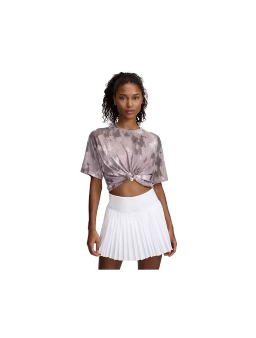 Camiseta Under Armour Rush Vanish Energy Crop Feminina - Cinza Mesclado