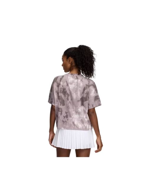 Camiseta Under Armour Rush Vanish Energy Crop Feminina - Cinza Mesclado