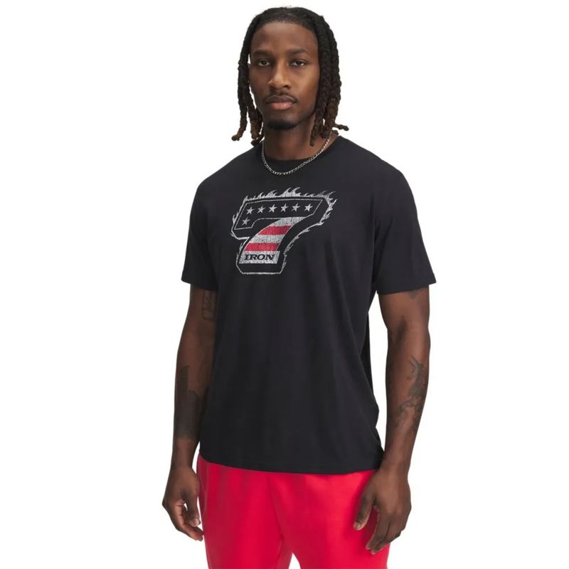 camiseta-under-armour-sportstyle-project-rock-iron-7-masculina-preta