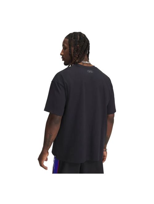 Camiseta Under Armour Sportstyle Project Rock Masculina - Preta