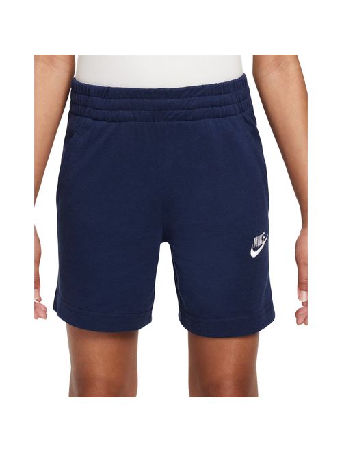 Shorts Nike Sportswear Club Knit 6In Infantil - Azul Marinho