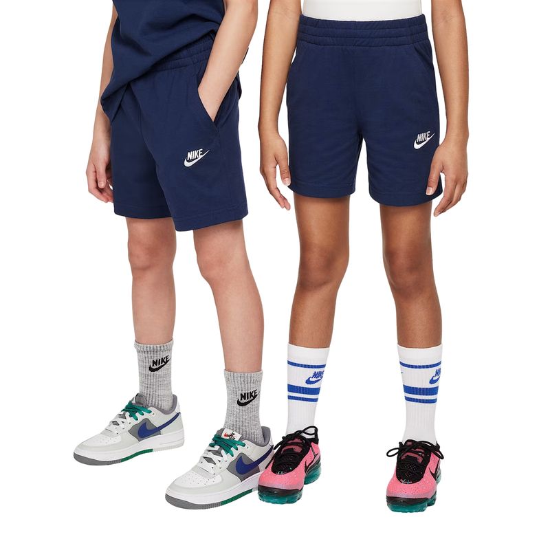 shorts-nike-sportswear-club-knit-6in-infantil-preto