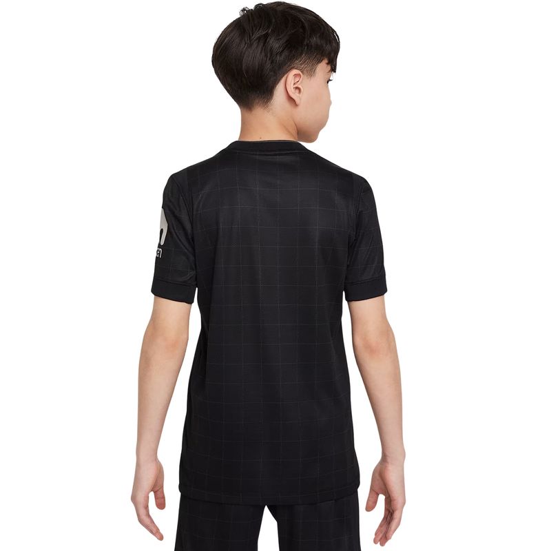 camisa-tottenham-ii-25-26-nike-torcedor-pro-infantil-preta