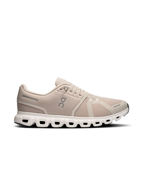 Tênis On Running Cloud 6 Masculino - Bege/Branco
