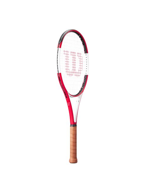 Raquete De Tênis Wilson Roger Federer 01 Pro Classic Unissex - Vermelha