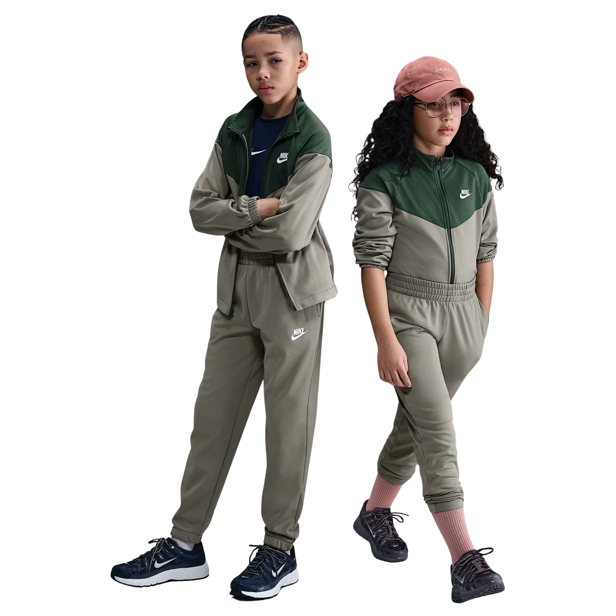 Agasalho Nike Sportswear Tracksuit Dri-Fit Infantil - Verde