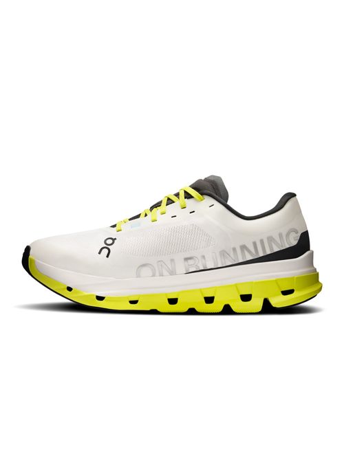 Tênis On Running Cloudflow 5 Masculino - Branco/Amarelo