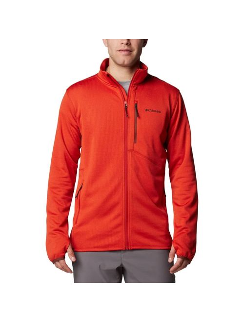 Jaqueta Columbia Park View Fleece Masculina - Vermelha