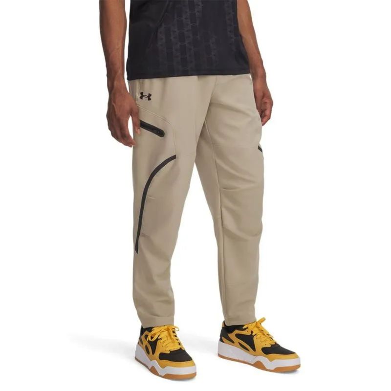 calca-under-armour-cargo-unstoppable-masculina-bege