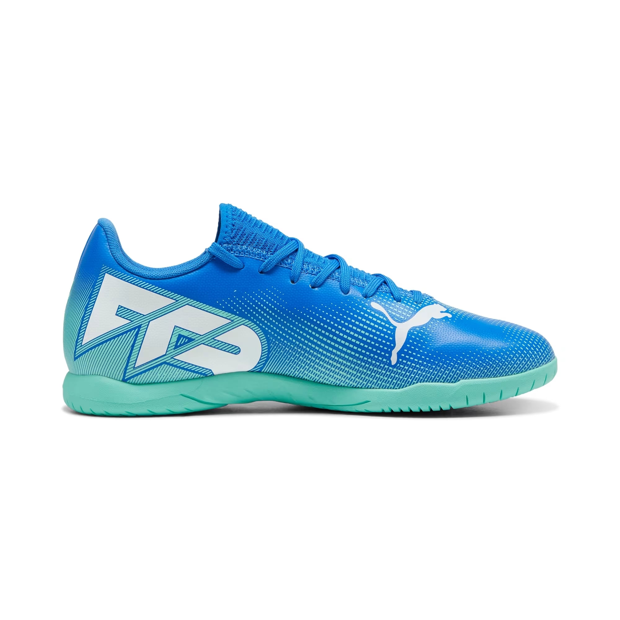 Chuteira Futsal Puma Future 7 Play Masculina - Azul