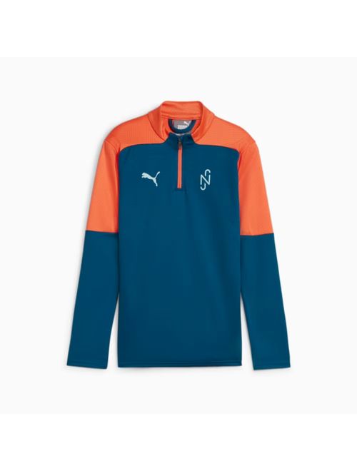 Blusão Puma Neymar Jr Infantil - Azul/Laranja