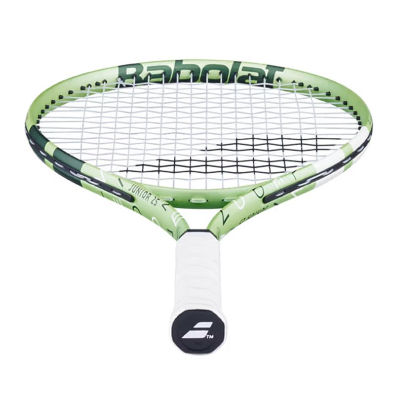 raquete-de-tenis-babolat-25-wimbledon-2025-com-cordas-infantil-branca-verde