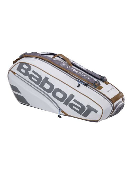 Raqueteira Babolat Rh X6 Pure Wimbledon Unissex - Branca