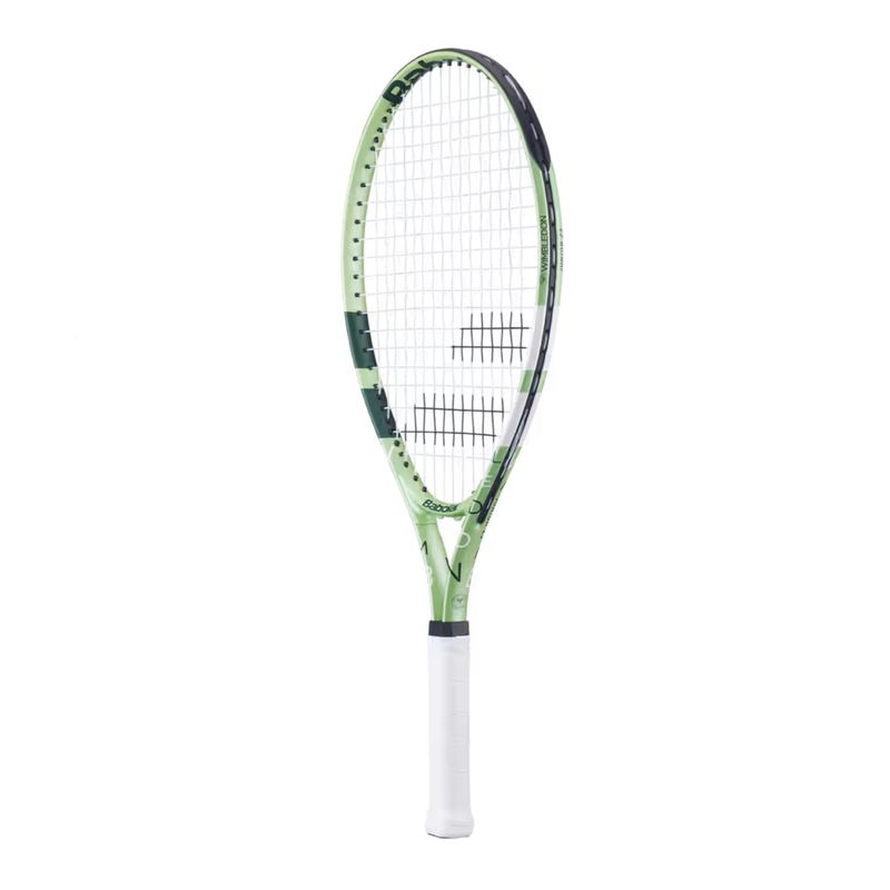 raquete-de-tenis-babolat-23-wimbledon-2025-com-cordas-infantil-branca-verde