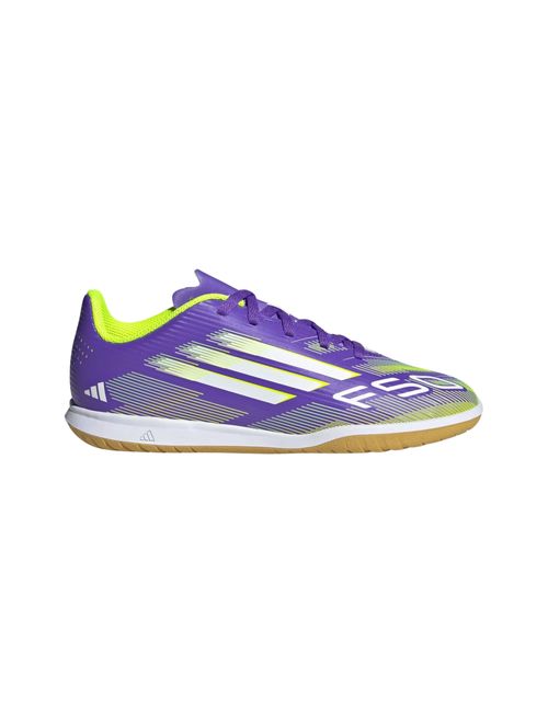 Chuteira Futsal Adidas F50 Club Infantil - Roxa
