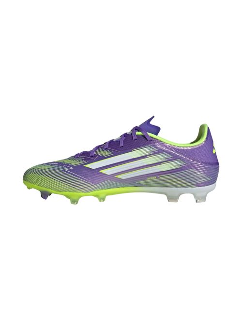 Chuteira Campo Adidas F50 League Firm Multi-Ground Unissex - Roxa/Amarela