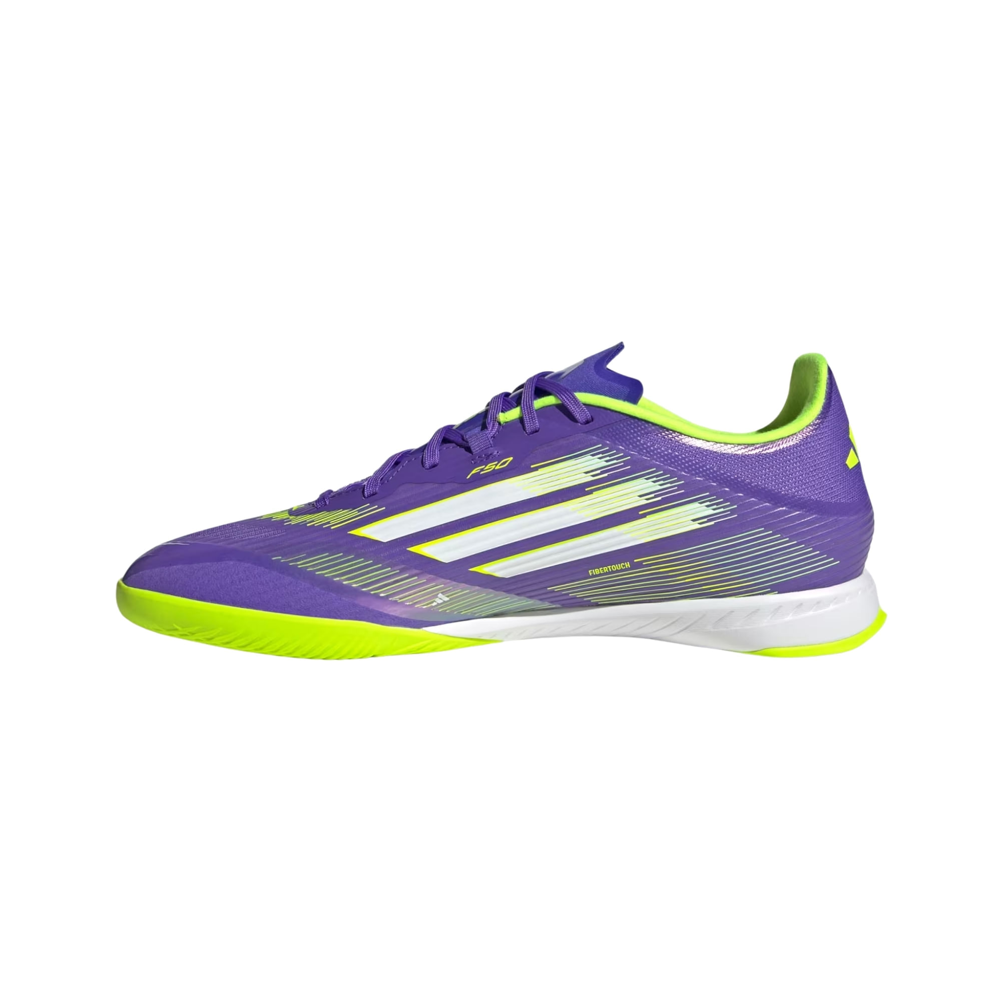 Chuteira Futsal Adidas F50 League Unissex - Roxa/Verde - Bayard
