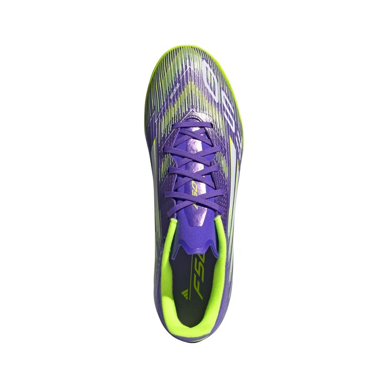 chuteira-society-adidas-f50-league-unissex-roxa-verde