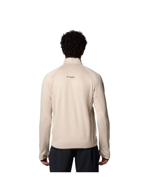 Jaqueta Columbia Triple Canyon Grid Fleece Masculina - Bege/Preta