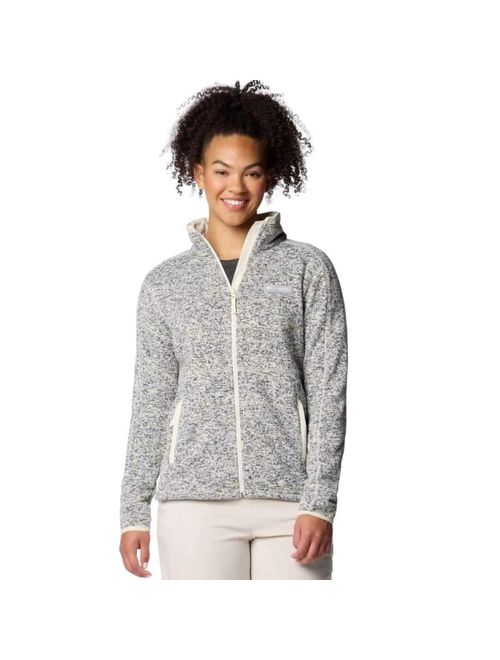 Jaqueta Columbia Sweater Weather Zip II Feminina - Cinza Mescla