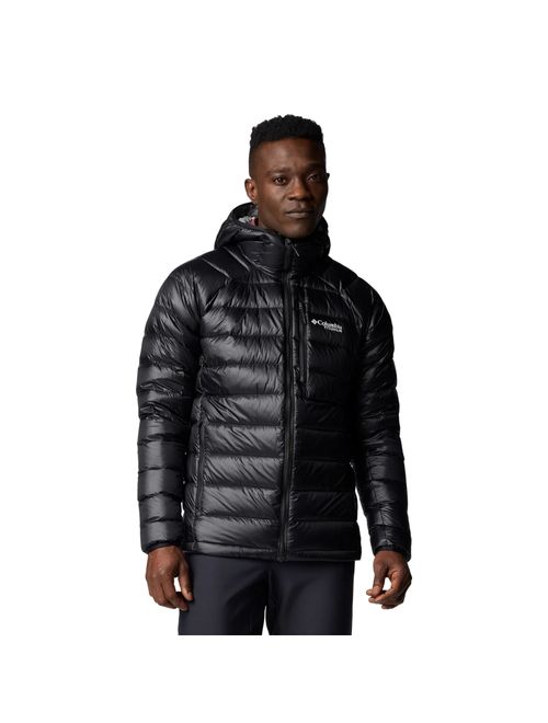 Jaqueta Com Capuz Columbia Down Arctic Crest Masculina - Preta
