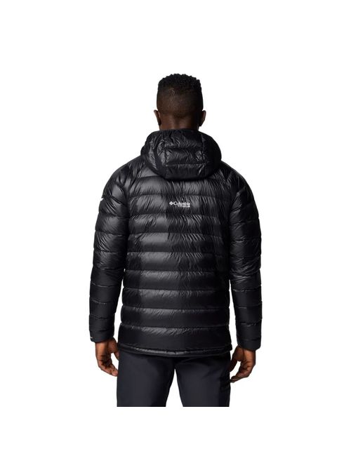 Jaqueta Com Capuz Columbia Down Arctic Crest Masculina - Preta