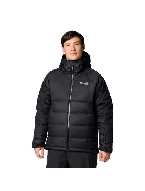 Jaqueta Com Capuz Columbia Roaring Fork II Down Masculina - Preta