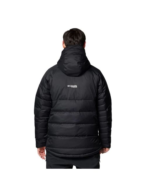 Jaqueta Com Capuz Columbia Roaring Fork II Down Masculina - Preta