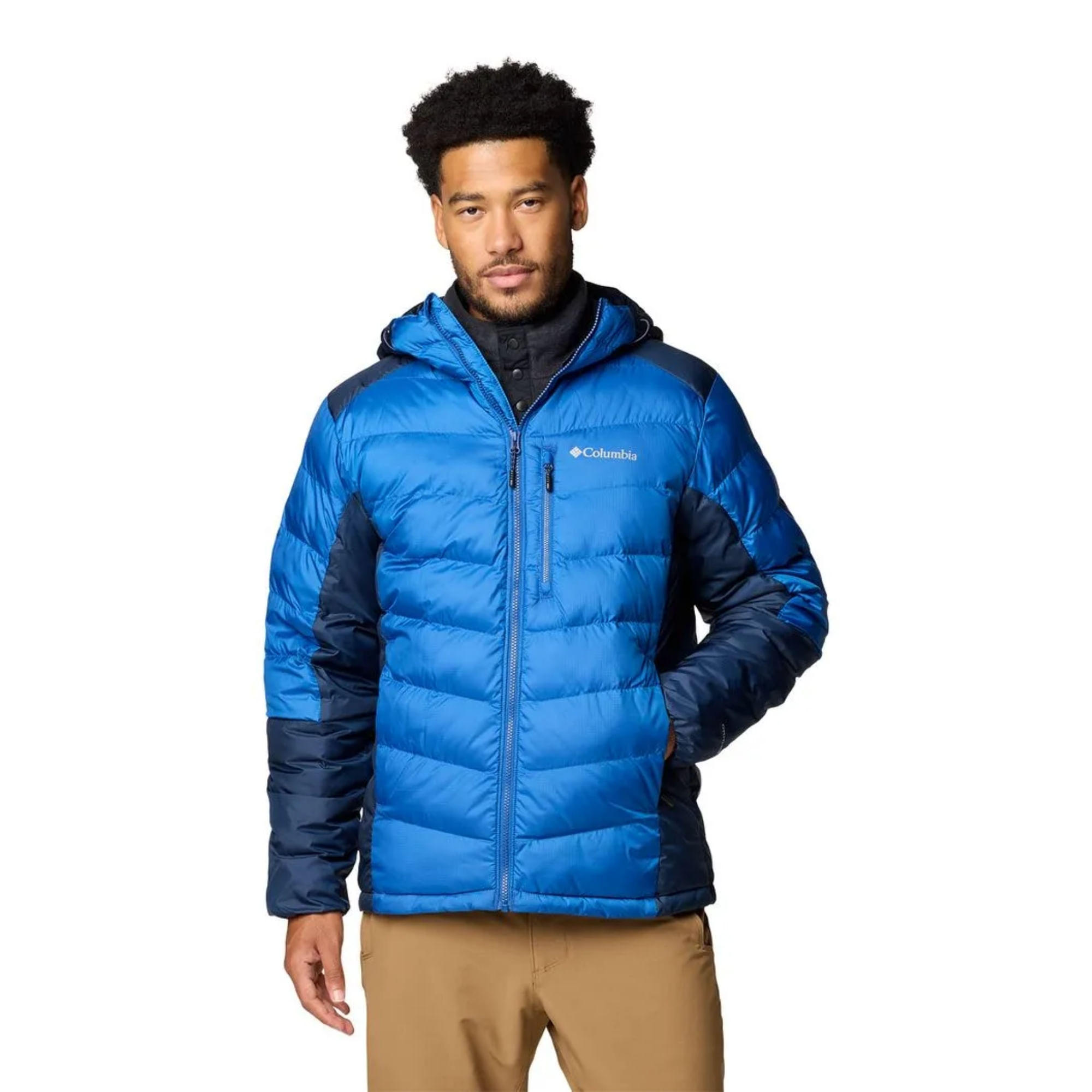 Jaqueta Com Capuz Columbia Labyrinth Loop II Masculina - Azul