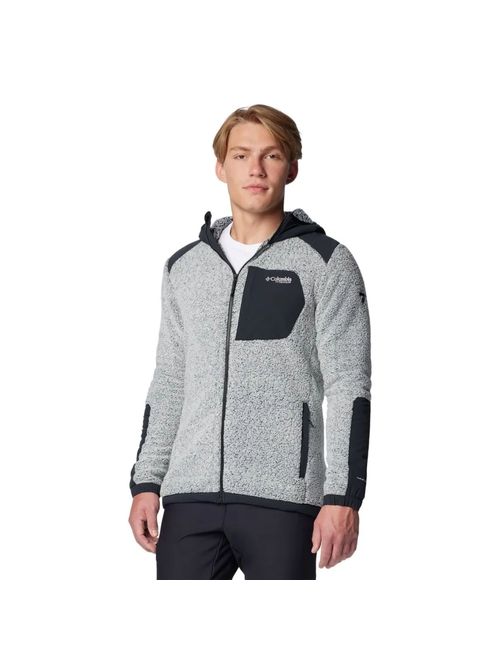 Jaqueta Columbia Arctic Crest Sherpa Masculina - Cinza/Preta