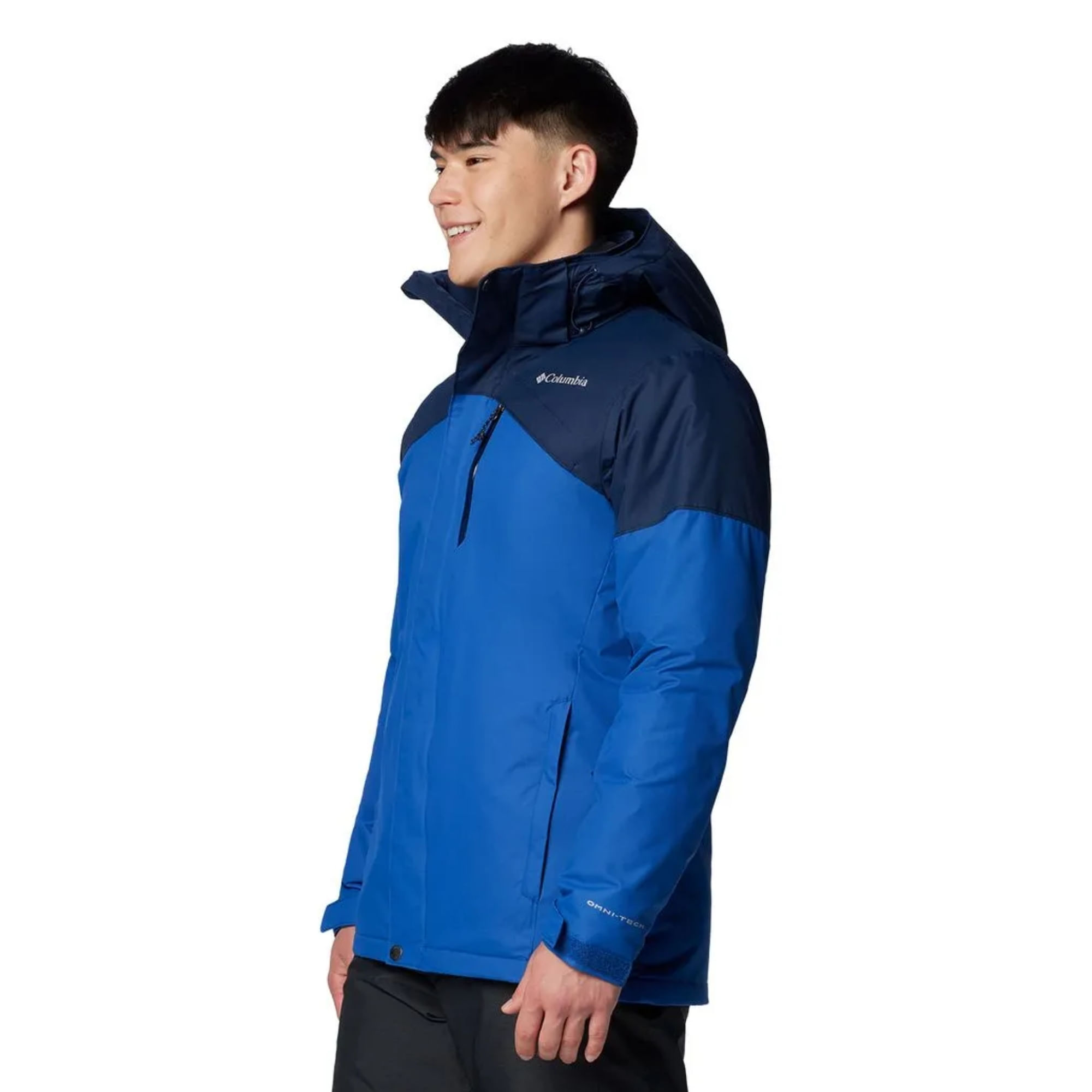 Jaqueta Columbia Last Tracks II Masculina - Azul - Bayard Esportes