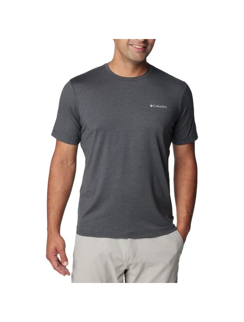 Camiseta Columbia Tech Trail Crew Neck II Masculina - Grafite