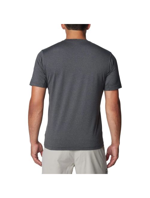 Camiseta Columbia Tech Trail Crew Neck II Masculina - Grafite